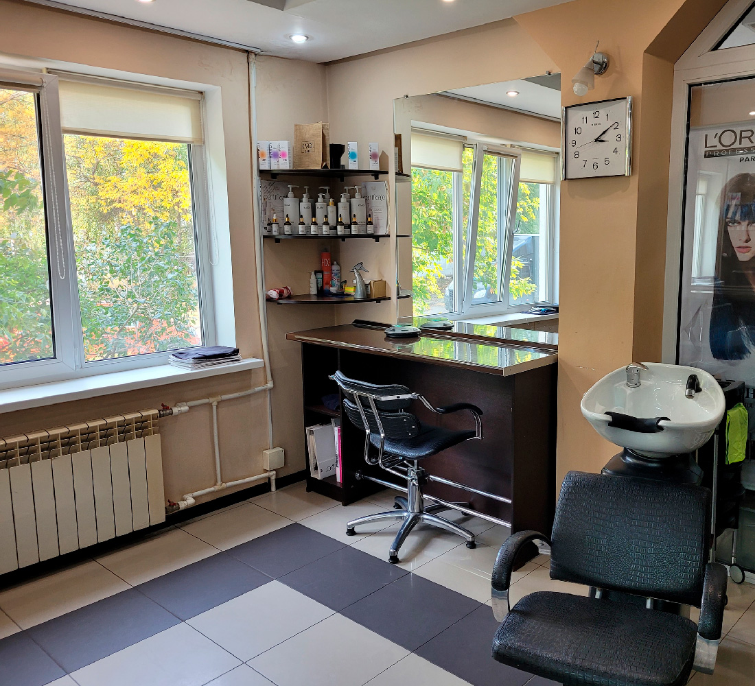 рабочее место стилиста